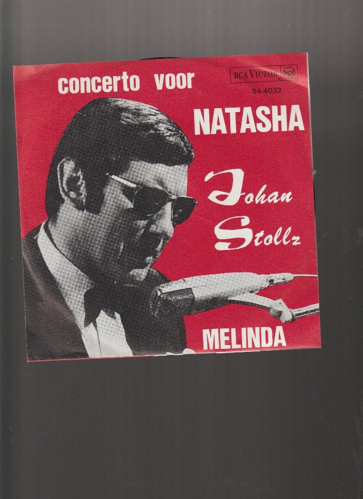 JOHAN  STOLLZ  --  CONCERTO  VOOR  NATASHA, Cd's en Dvd's, 7 inch, Nieuw in verpakking, Nederlandstalig, Fotohoes