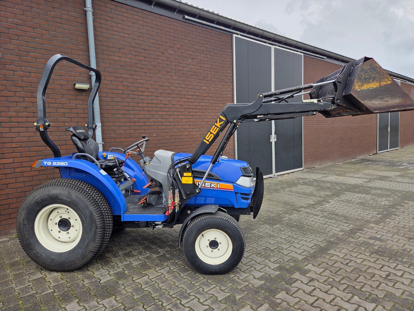 Iseki TG5390 4X4 / Marge Geen BTW, Zakelijke goederen, Landbouw | Tractoren, Gebruikt, Tot 2500, Tot 80 Pk, Ophalen
