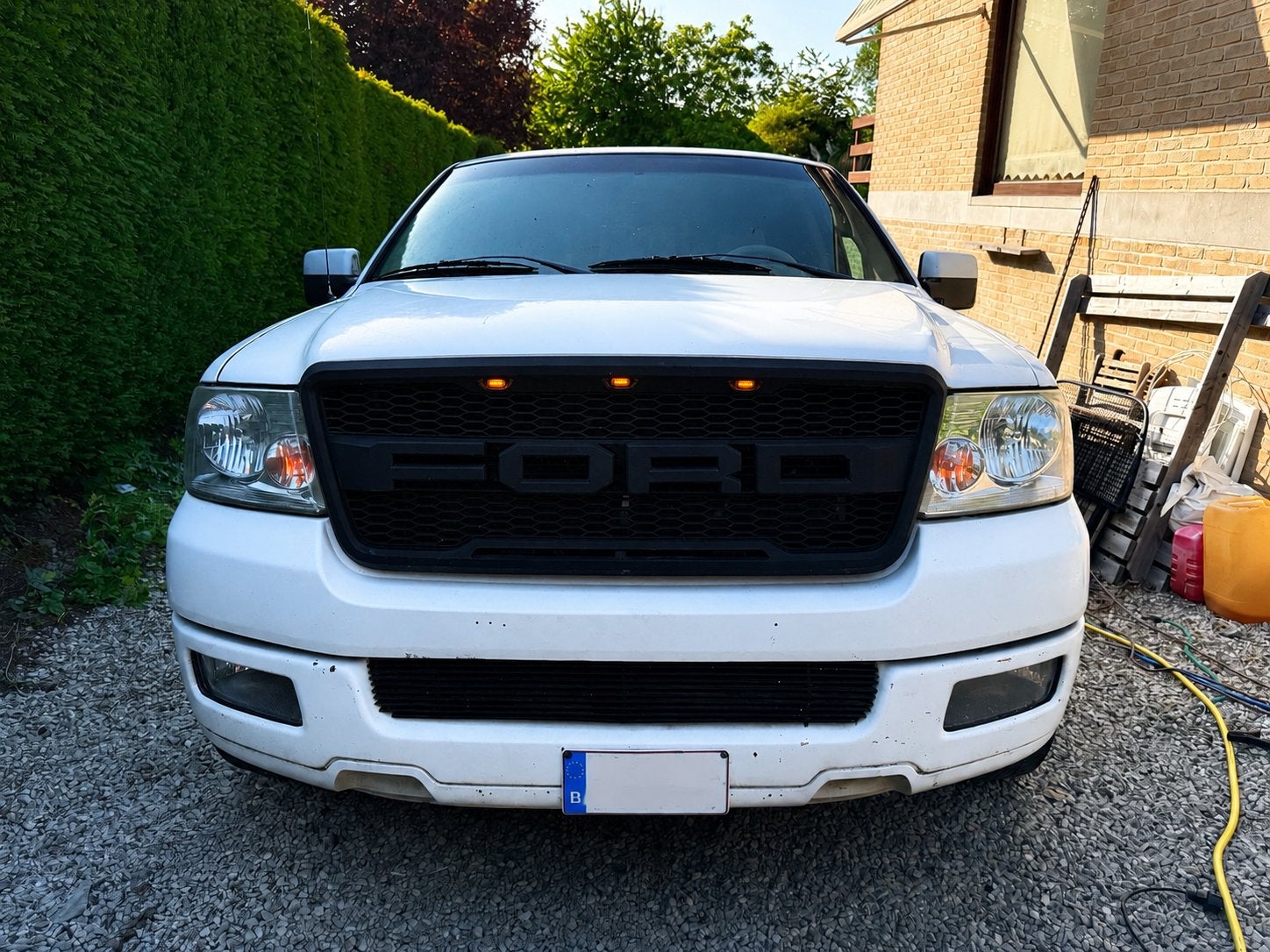 Ford F150 avec LPG, toit ouvrant, cuir.., Auto's, 8 cilinders, 5400 cc, F-150, Leder
