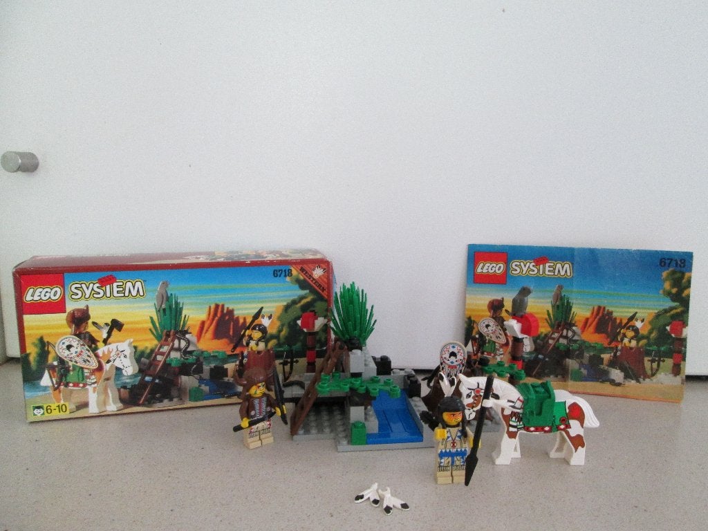Lego System Western nr. 6718 van 1996 met bouwboekje, Overige thema's, Lego, Ophalen of Verzenden, Zo goed als nieuw