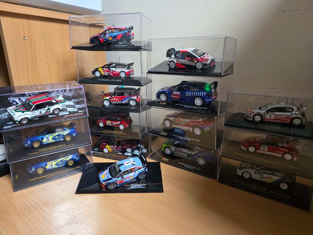 Lot de 16 voitures de rallye miniatures 1/43 ieme ixo, Hobby & Loisirs créatifs, Enlèvement ou Envoi, Neuf, Voiture, Norev
