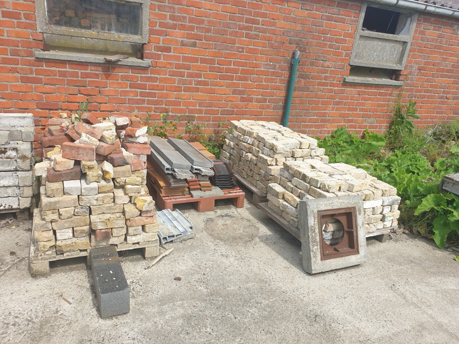 Metselstenen plus ook de rest van de afbraak, Doe-het-zelf en Bouw, Metselstenen, Ophalen