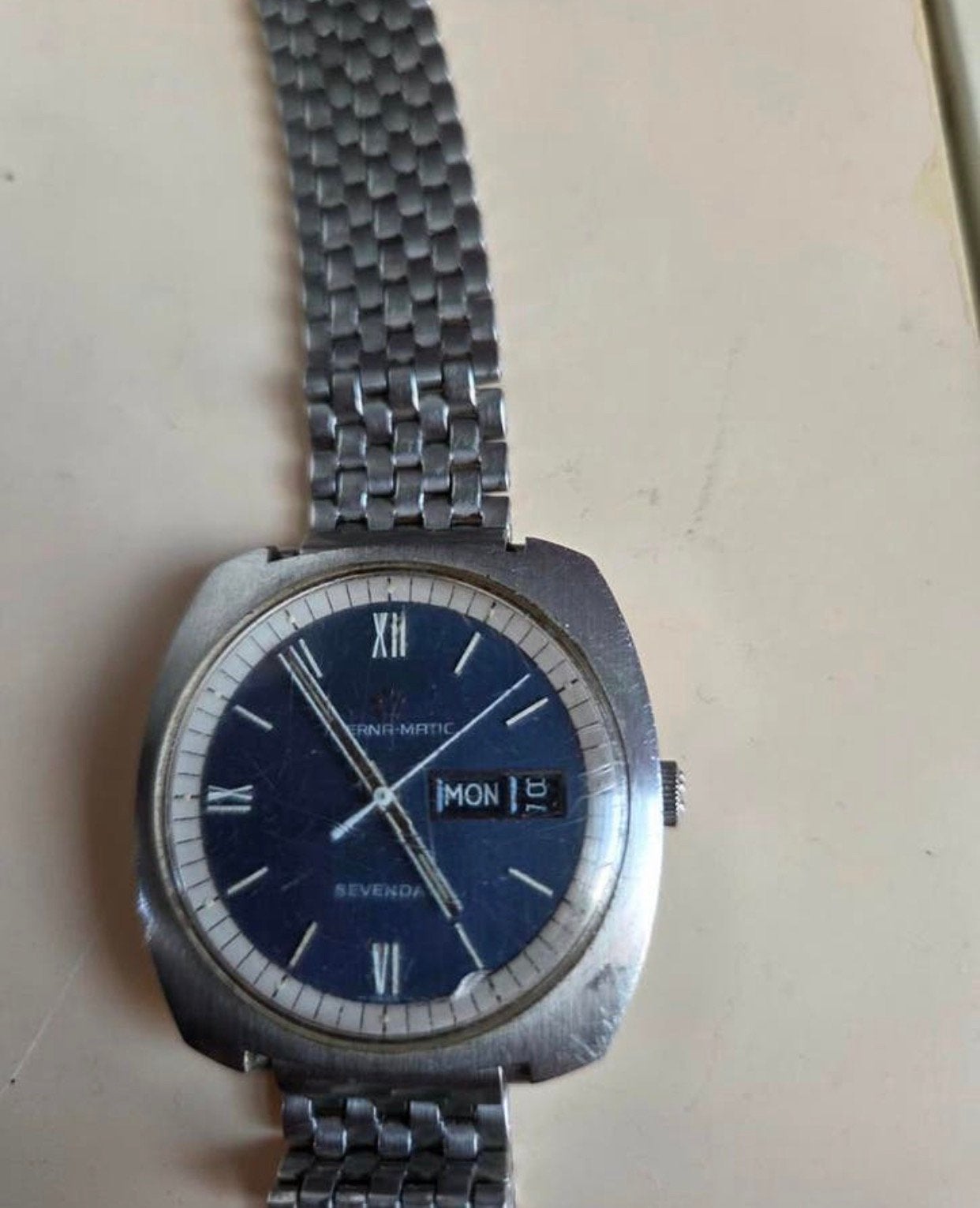 Eterna-Matic Horloge, Ophalen of Verzenden