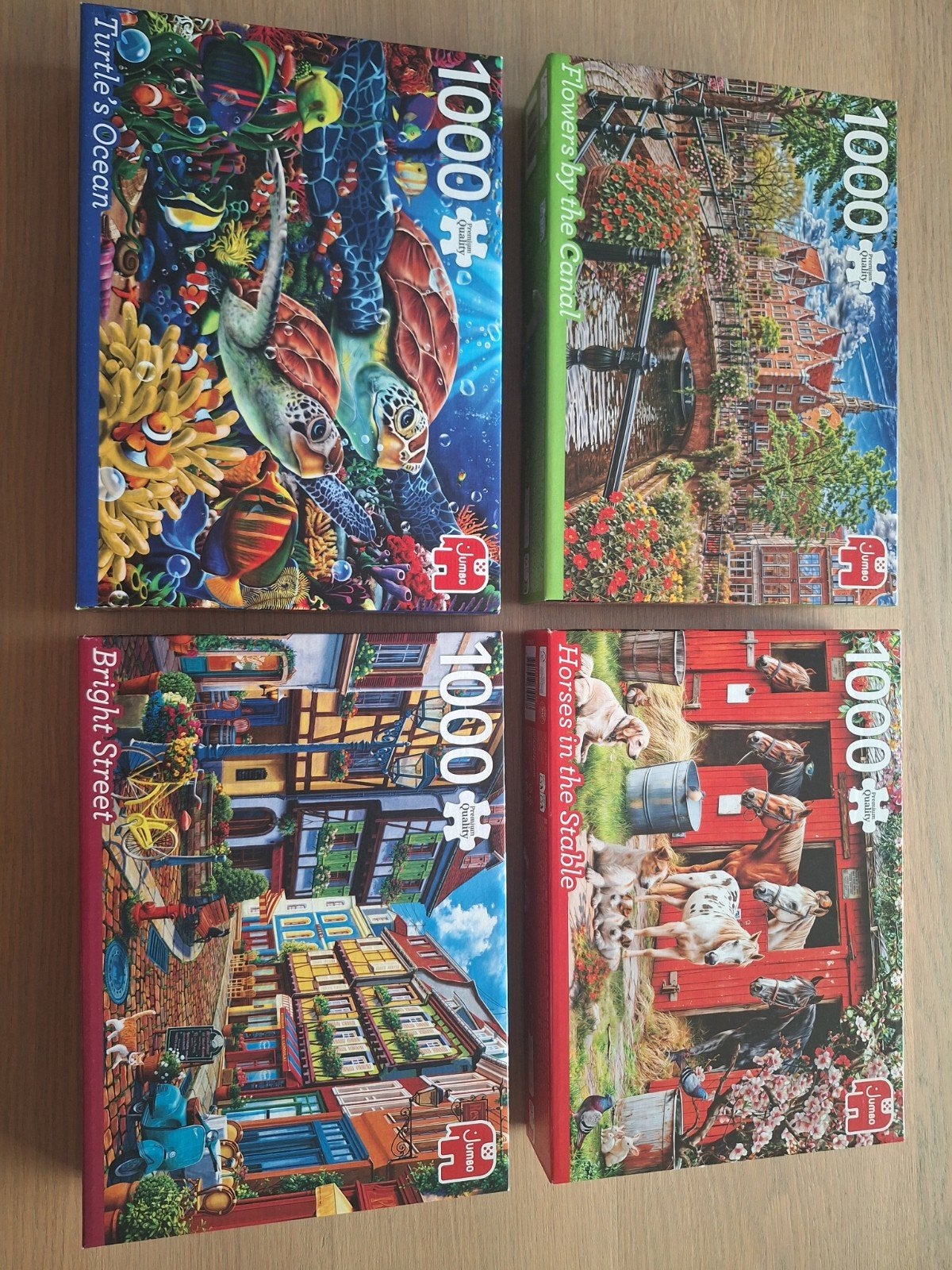 Puzzels Jumbo, Ophalen