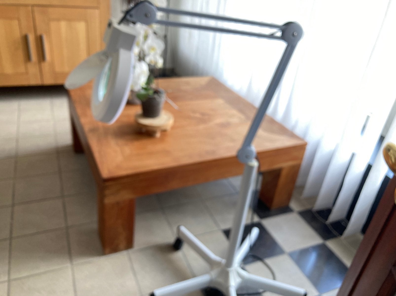 Loeplamp le statief, Enlèvement, Comme neuf, Lampe loupe