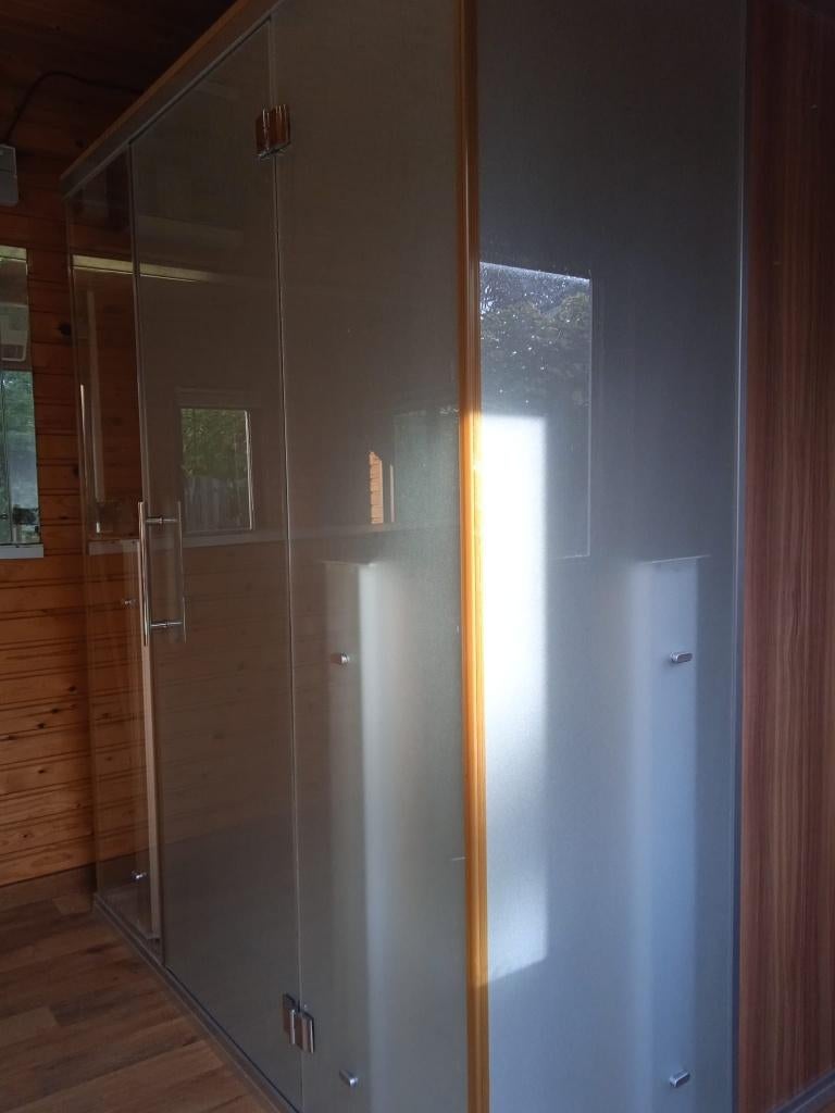 Infraroodcabine Twee Personen, Sport en Fitness, Sauna, Ophalen, Gebruikt, Infrarood, Complete sauna