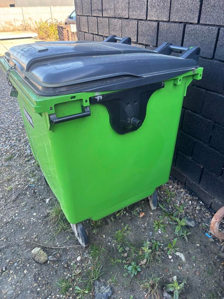 Afval container 1100 liter, Enlèvement, Comme neuf