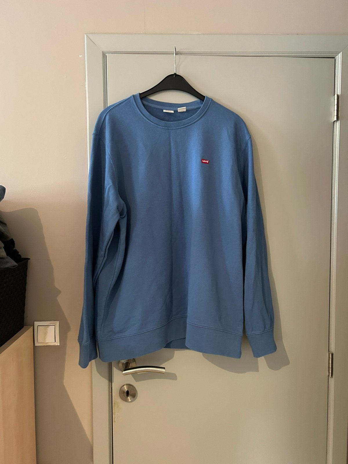 Blauwe sweater Levi’s maat xxl, Ophalen, Zo goed als nieuw, Maat 56/58 (XL), Blauw