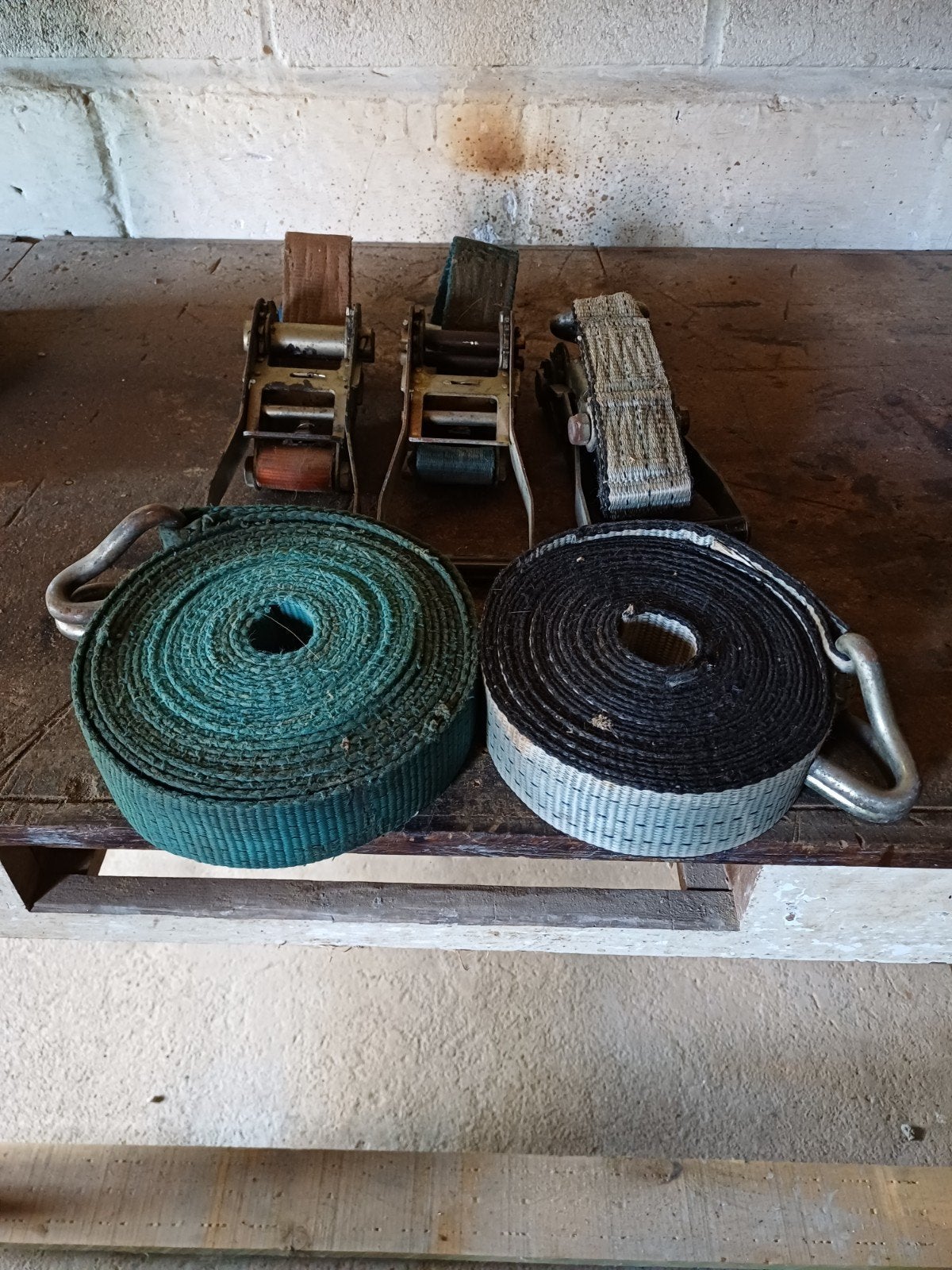 Deux sangles d'amarrage, Bricolage & Construction