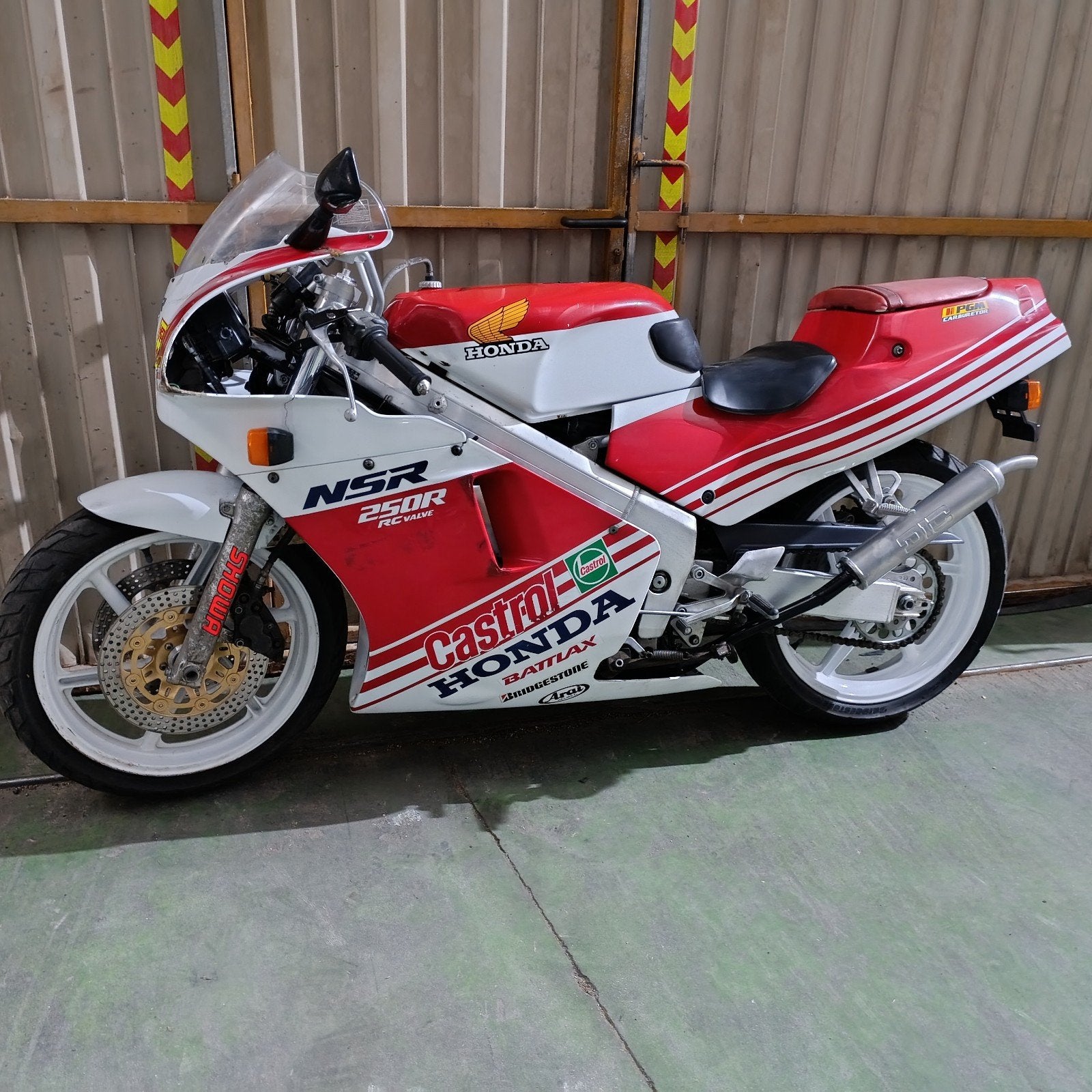 honda nsr 250 mc18, Bedrijf