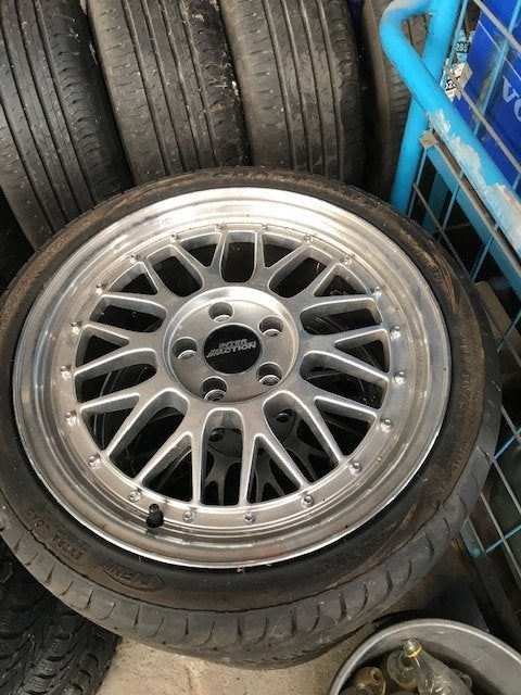 Velgen met banden 5x108 17 inch ET42, Ophalen, 17 inch, Velg(en)