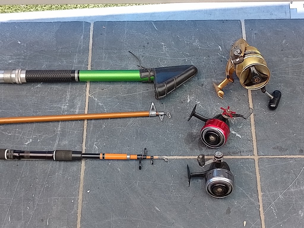 Visgerief, Watersport en Boten, Ophalen, Gebruikt, Werphengel