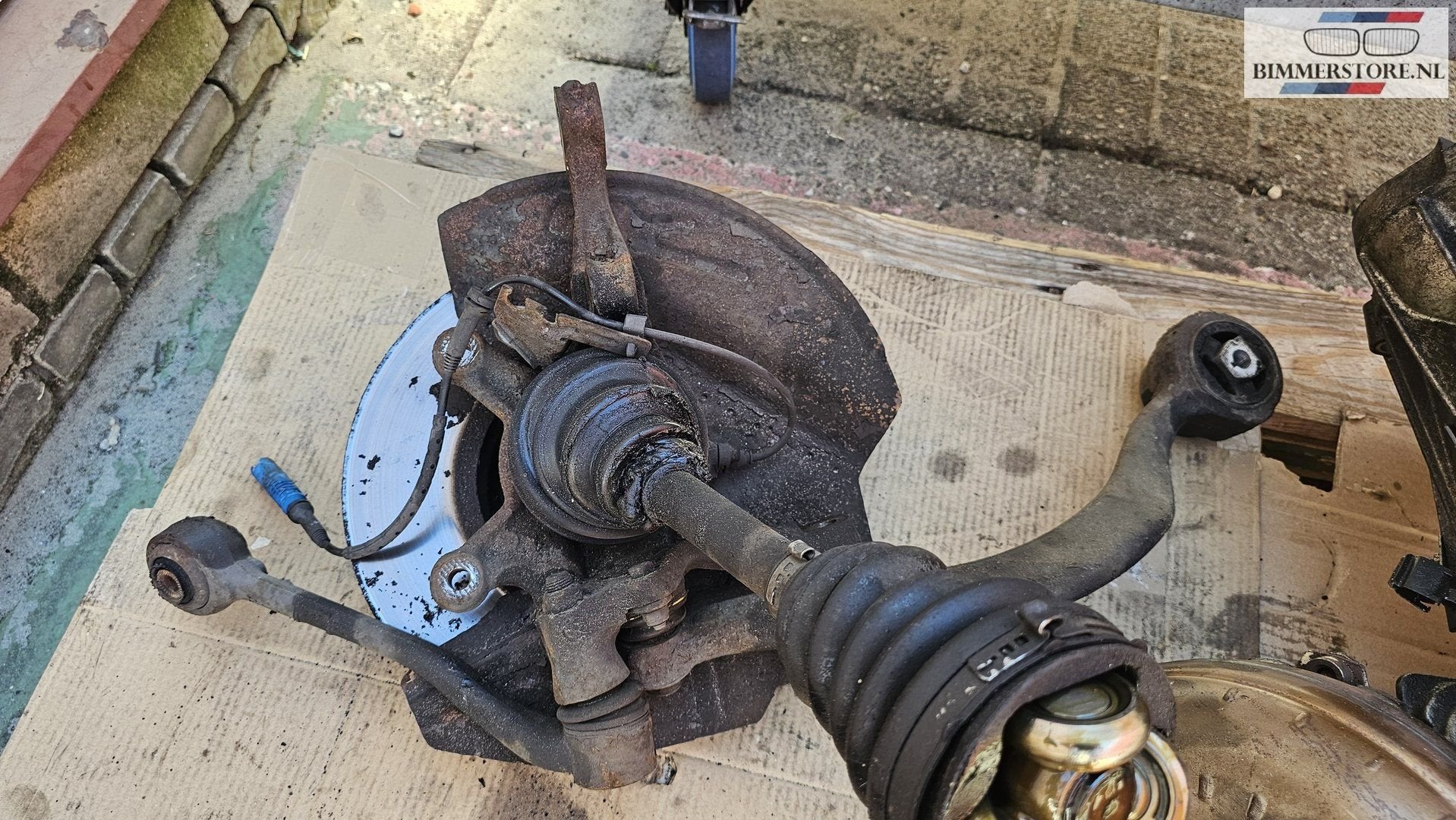 Fusee links met draagarmen BMW X5 serie E53 31216761575 6761, -, Utilisé, -, Enlèvement ou Envoi