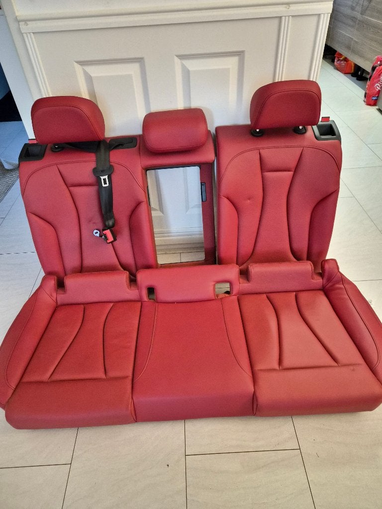 Sièges auto Audi S3 Limousine rouges, Enlèvement, Utilisé, Audi