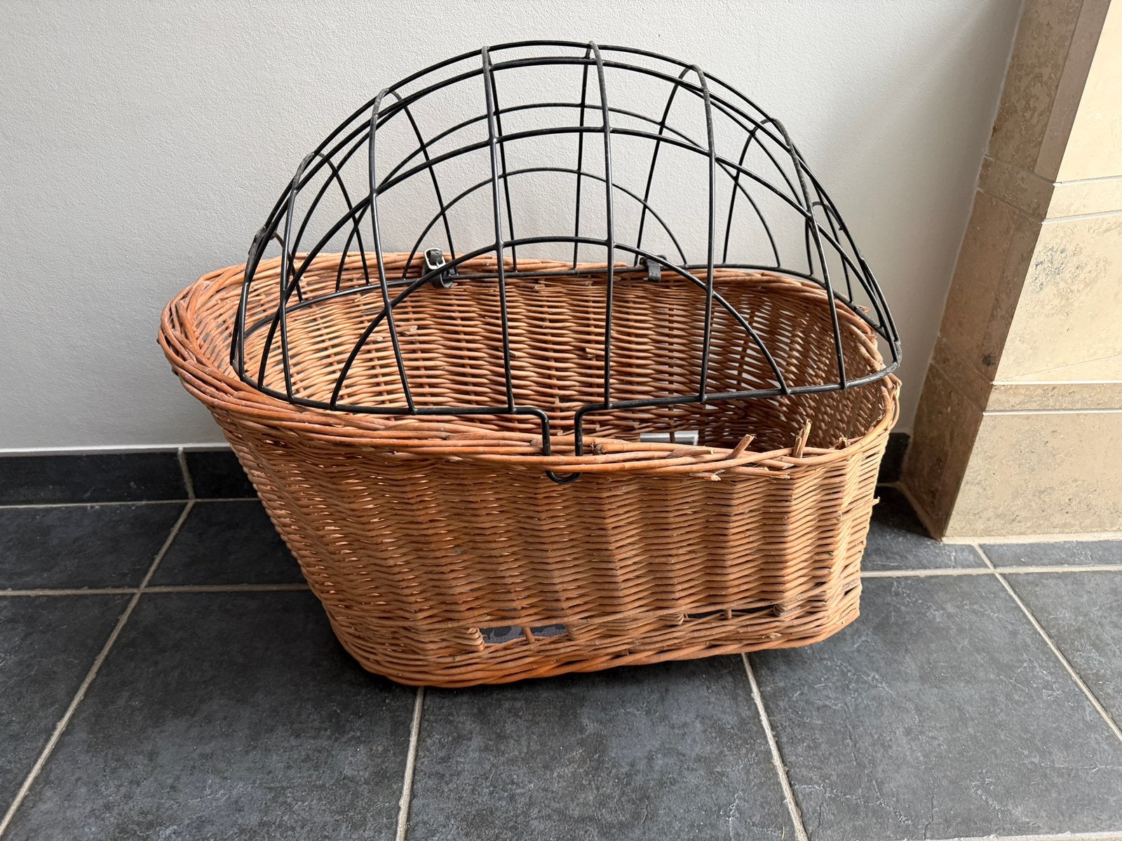 Fiets mandje, Ophalen, Zo goed als nieuw