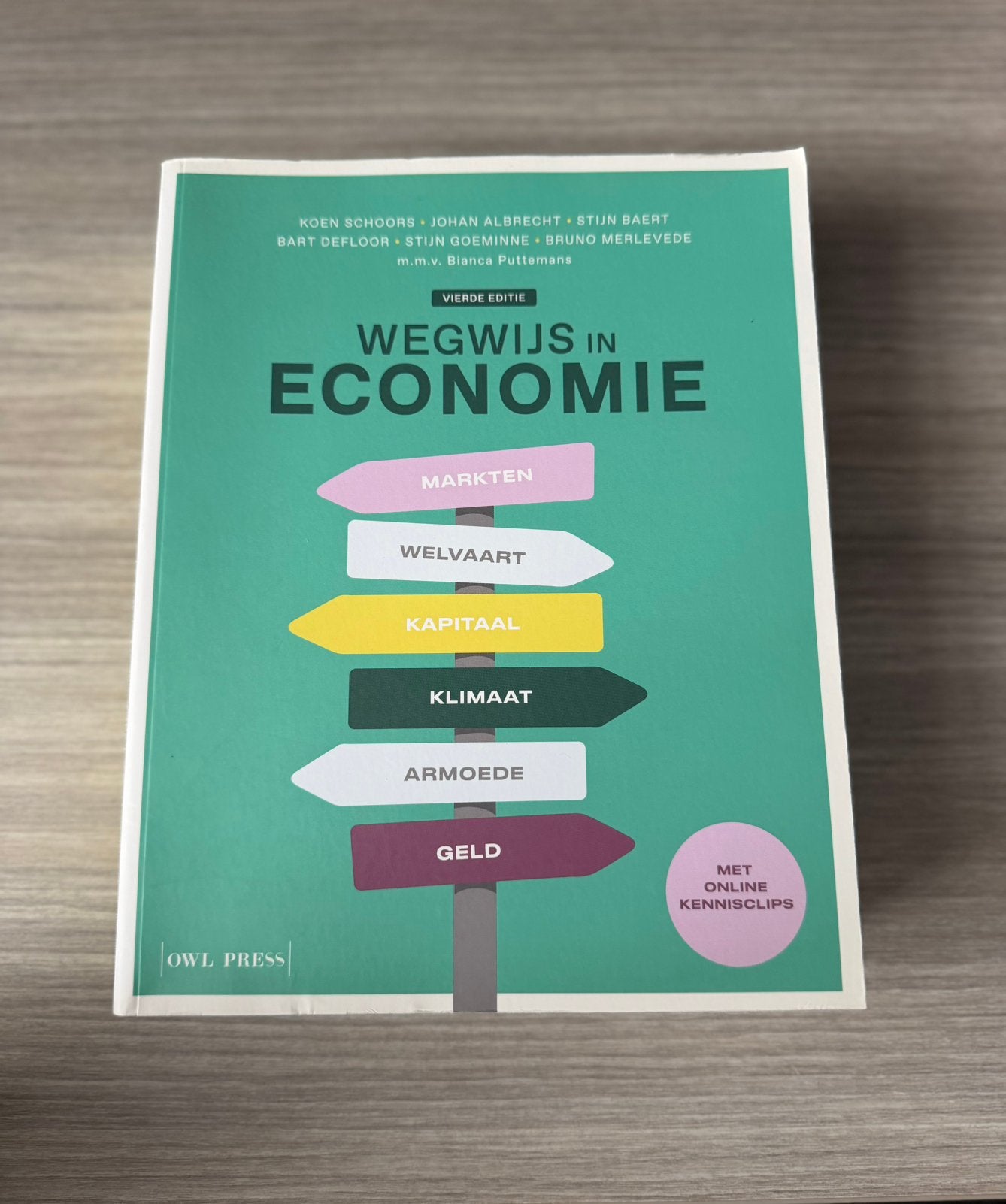 Wegwijs in ECONOMIE, Boeken, Ophalen of Verzenden, Zo goed als nieuw, Hoger Onderwijs