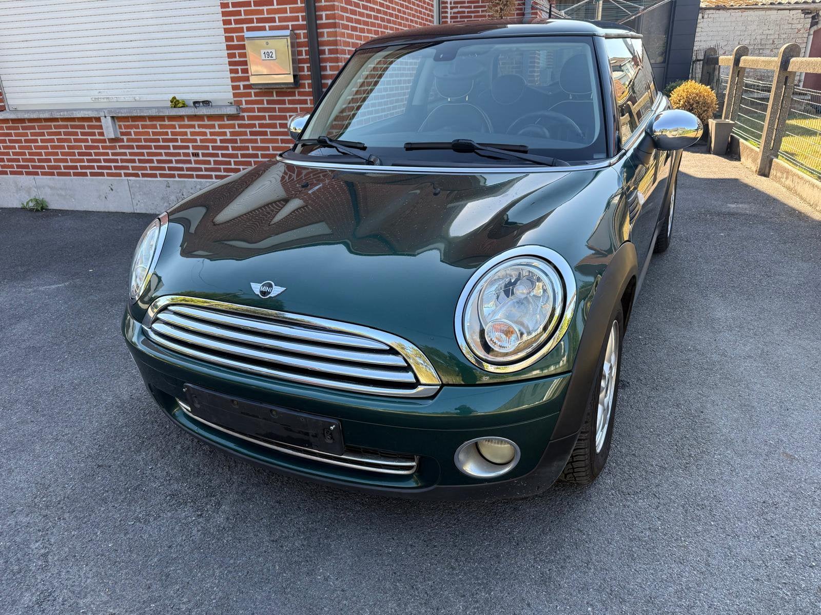 Mini cooper 1.6 benzine, Auto's, Voorwielaandrijving, Zwart, 4 cilinders, Leder