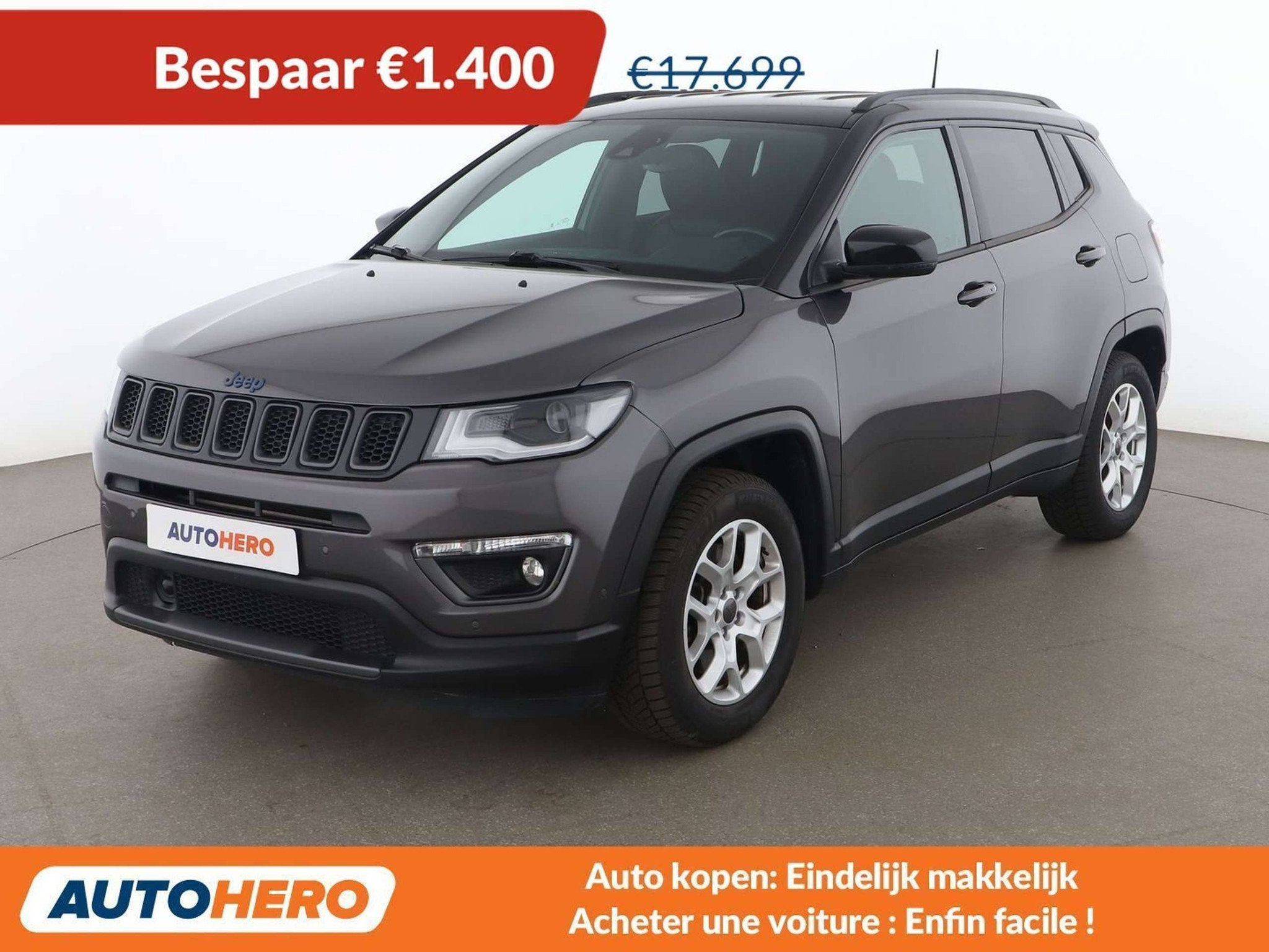 Jeep Compass 1.3 T4 4xe Plug-in Hybrid S (bj 2020), Auto's, Automaat, 1935 kg, 5 zetels, Hybride Elektrisch/Benzine