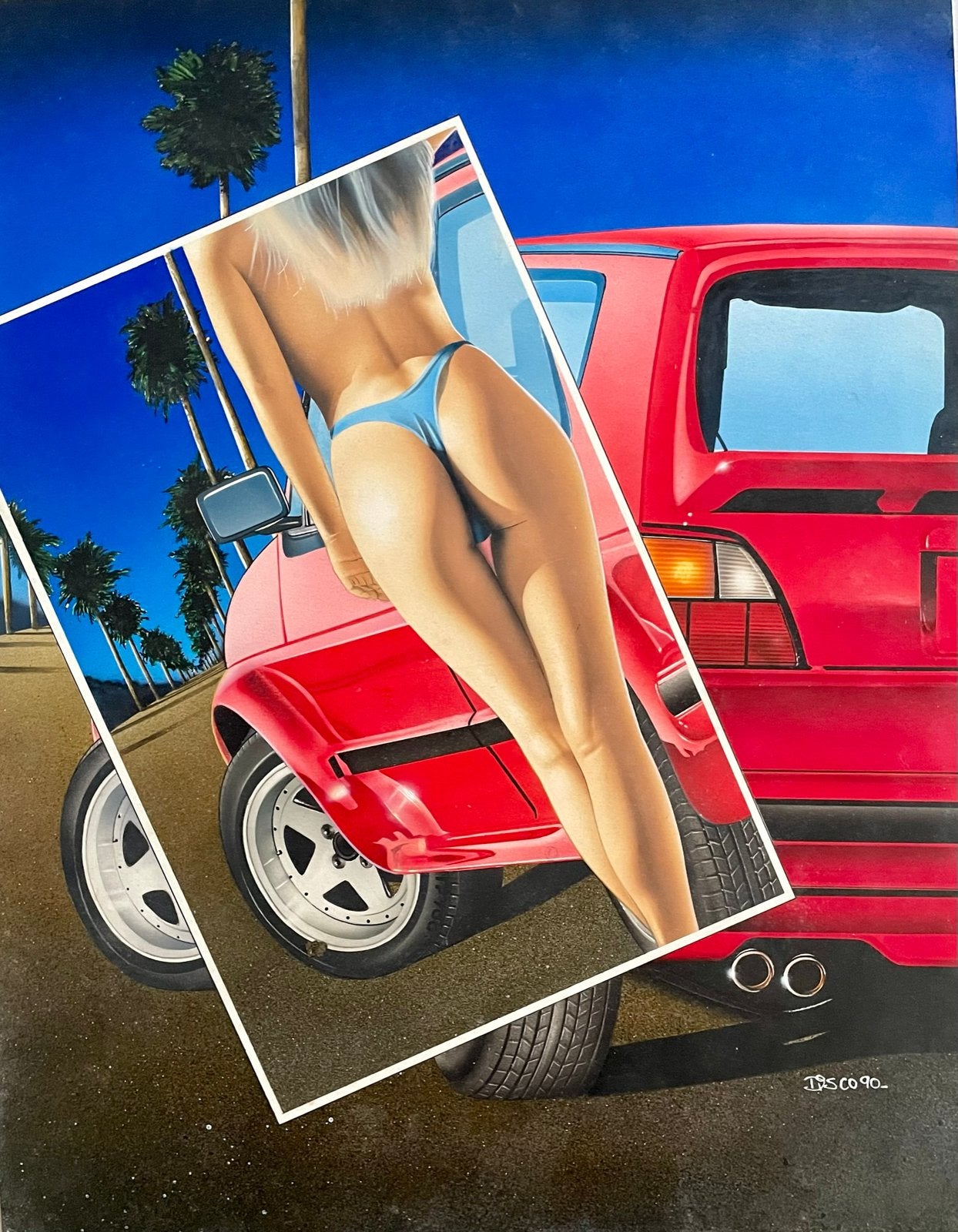 Originele airbrush-ontwerpen, Ophalen