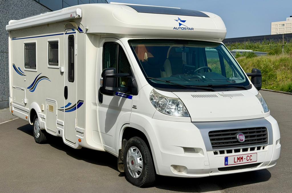 CAMPING-CAR AUTOSTAR ATHÉNOR 569+, Caravans en Kamperen, Mobilhomes, Overige merken, Luifel, Fiat, Tot en met 2