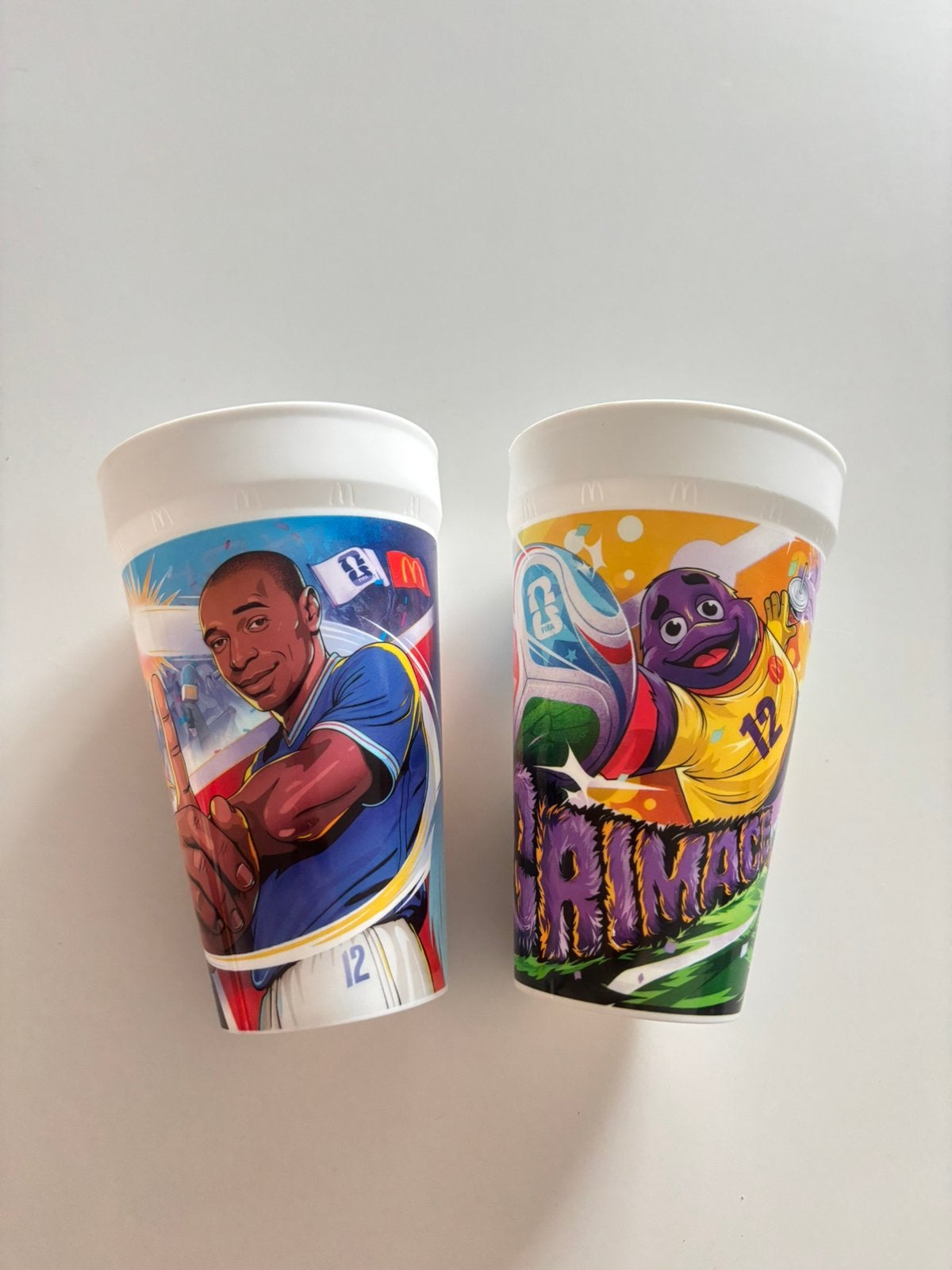 Lot de 2 gobelets McDonald's, Enlèvement, Neuf, Verre à soda