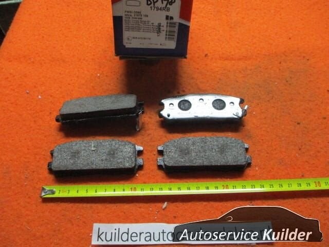Remblokken Opel Frontera Monterey '93-'05 achter AD Benelux, -, -, Opel, Nieuw