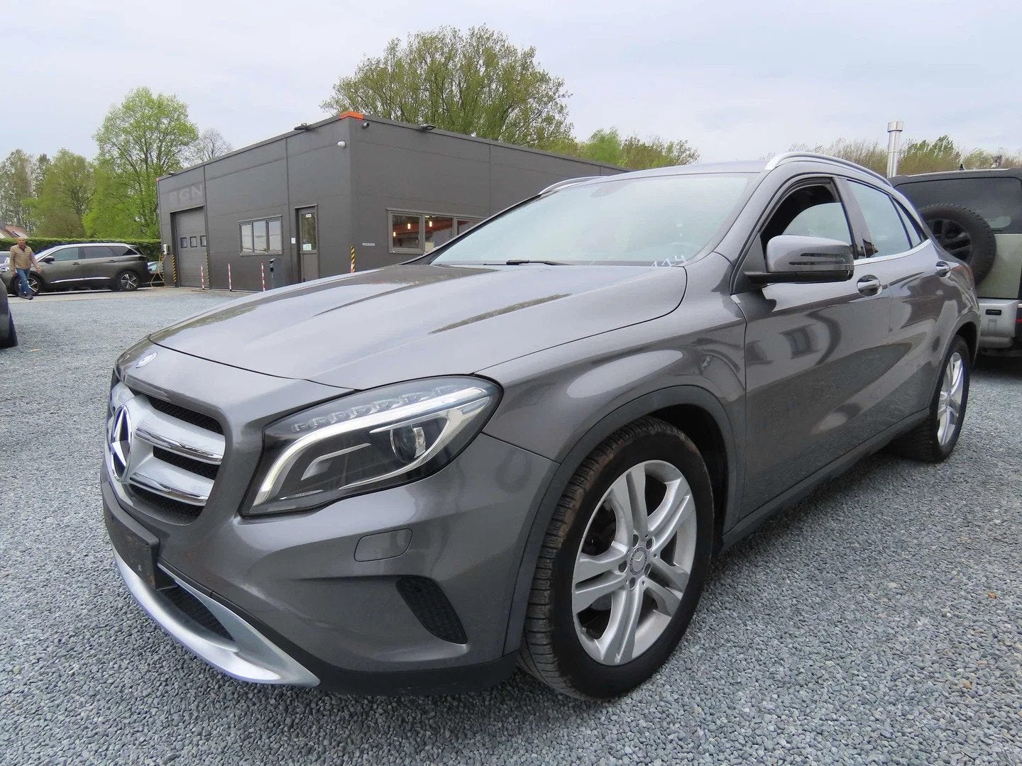 Mercedes-Benz GLA 200 GLA 200 d (automatique), Autos, Mercedes-Benz, 100 kW, Argent ou Gris, Achat, Euro 6