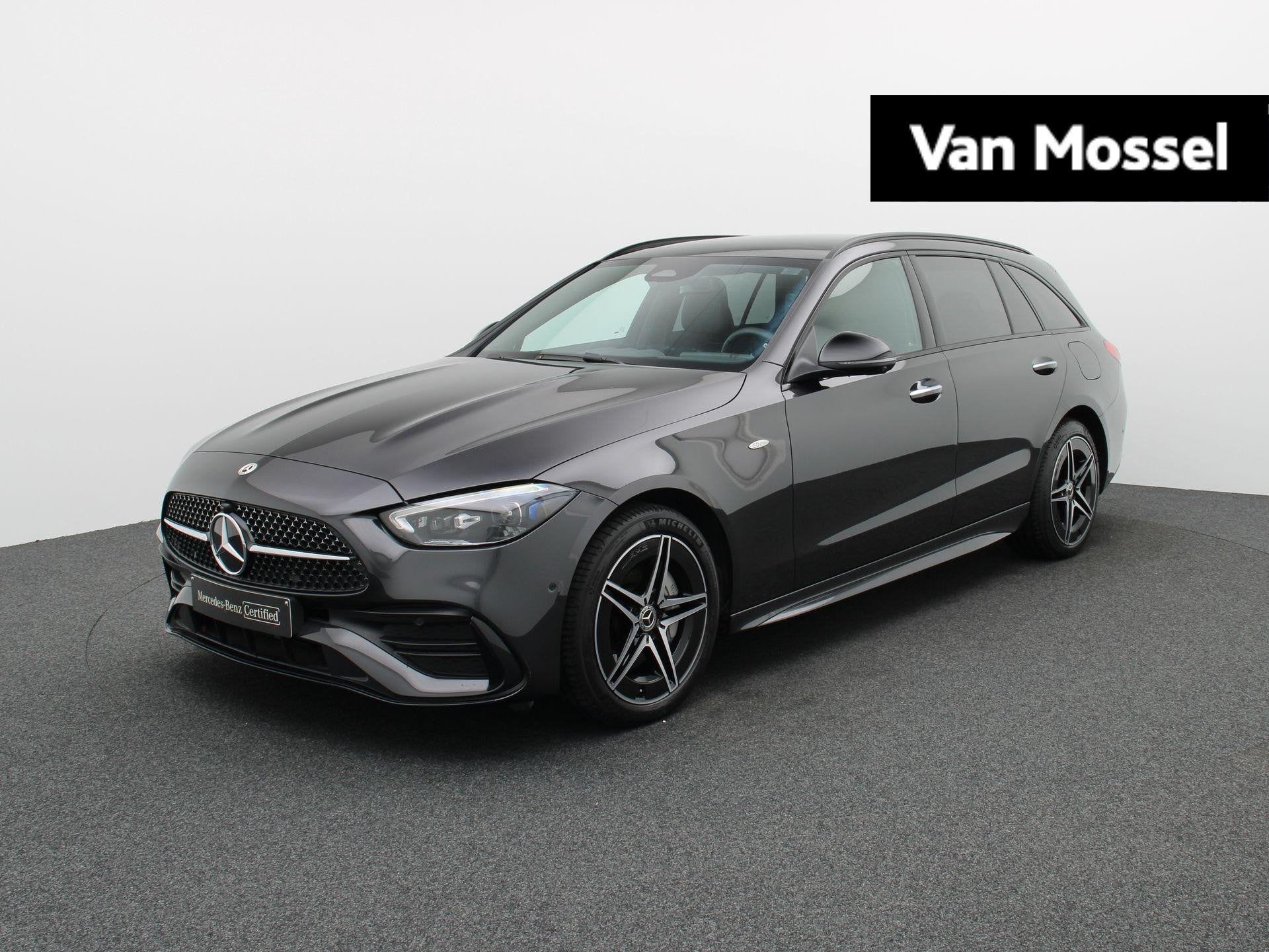 Mercedes-Benz C-Klasse 300 e AMG Line Estate + PANORAMISCH D, Autos, Argent ou Gris, Achat, 1800 kg, Entreprise
