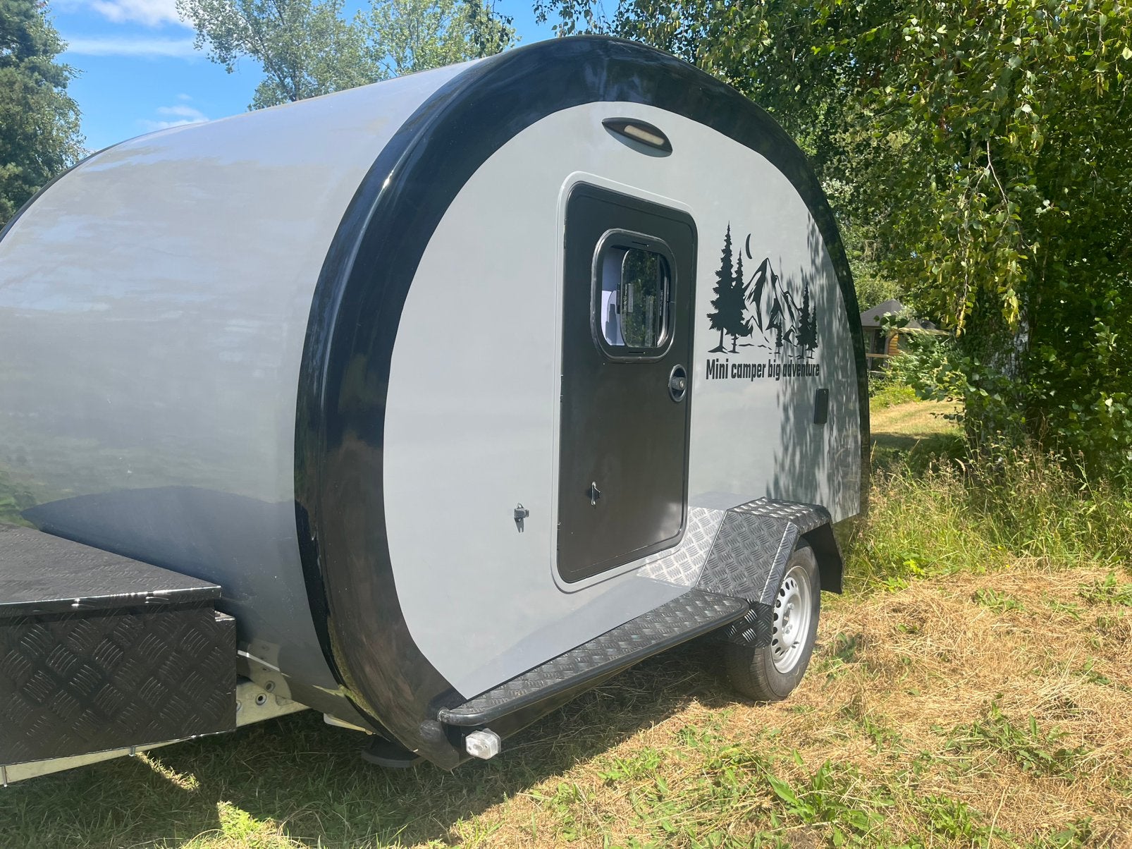 Teardrop trailer, Caravans en Kamperen, Caravans, Particulier, 500 - 750 kg, Koelkast