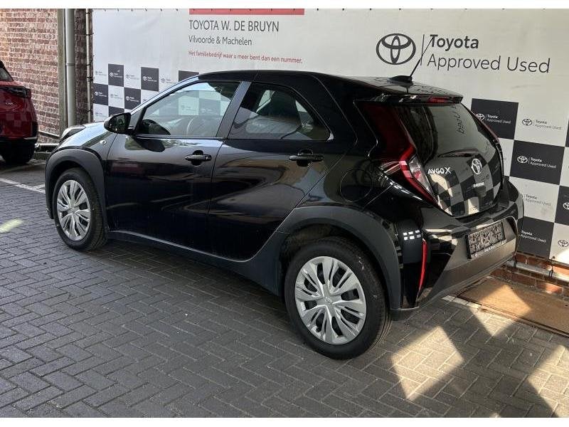 Toyota Aygo play, Auto's, Toyota, 72 pk, Zwart, Bedrijf, Handgeschakeld
