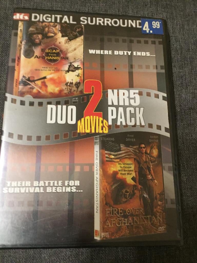 Dvd 2 oorlog films nieuw Duo Pack, Enlèvement ou Envoi, Guerre, Coffret, À partir de 16 ans