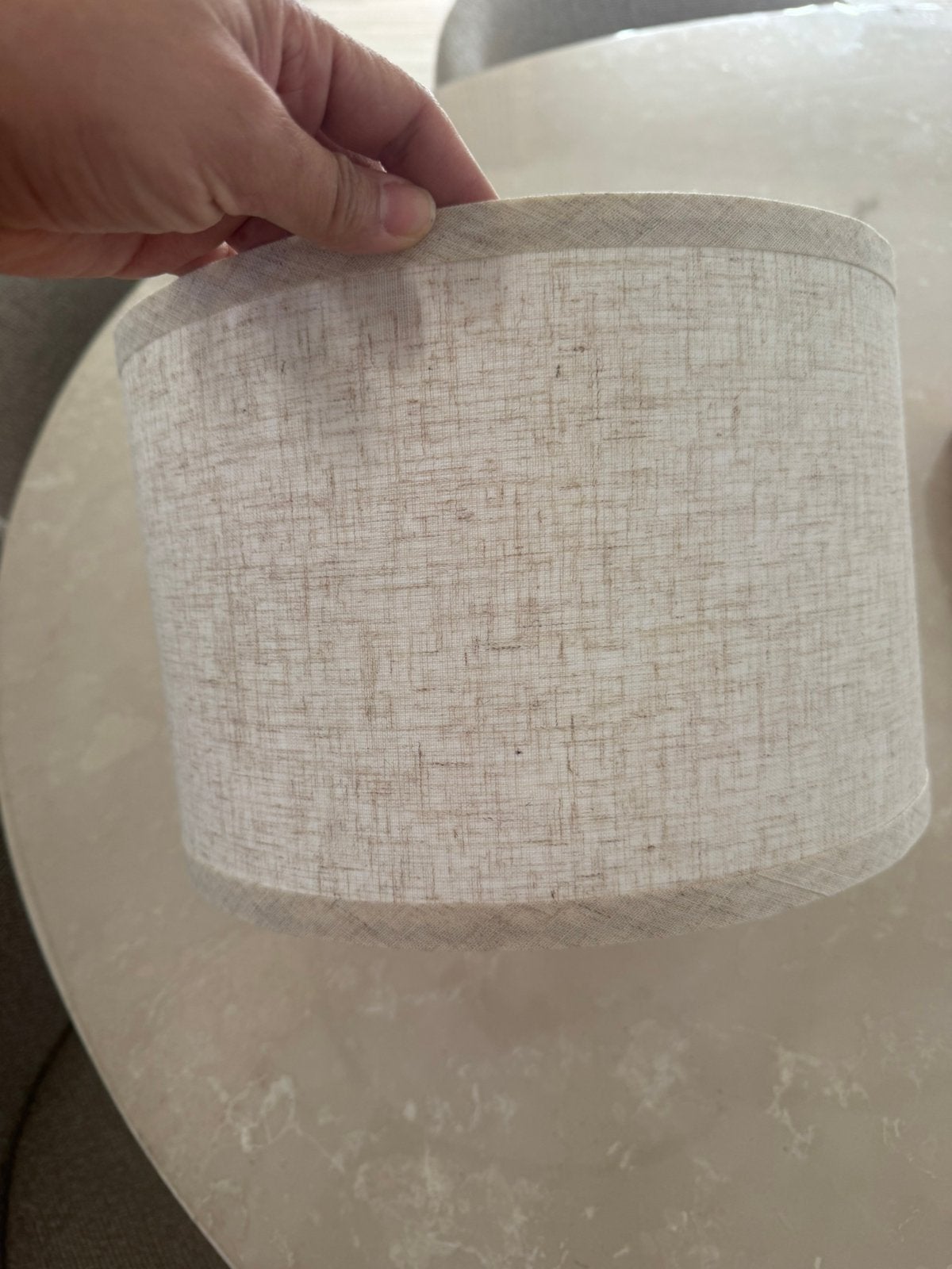 Lampkap, Ophalen, Zo goed als nieuw, Beige