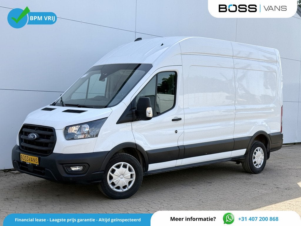 Ford Transit 2.0 TDCI 170PK L3H3 Climate control Cruise cont, Achat, Entreprise, 3 places, Boîte manuelle