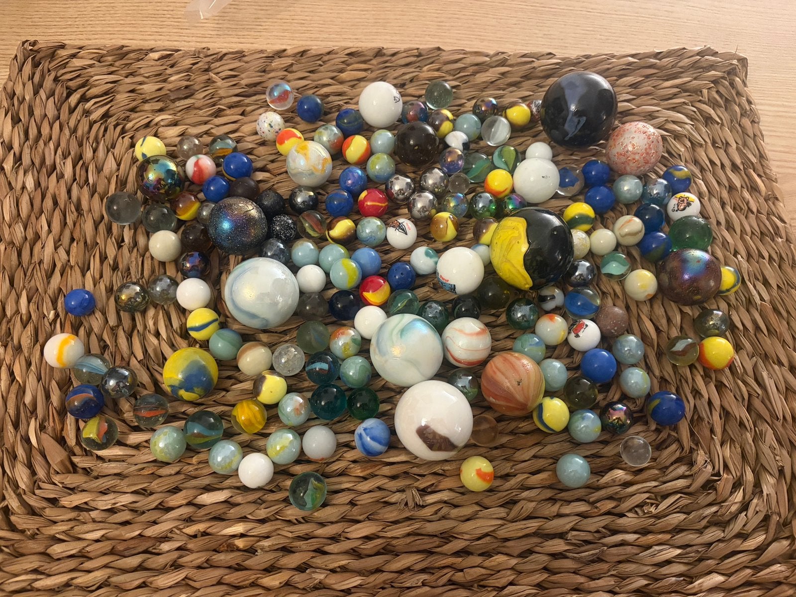 Lot de 163 billes, Enlèvement ou Envoi, Utilisé