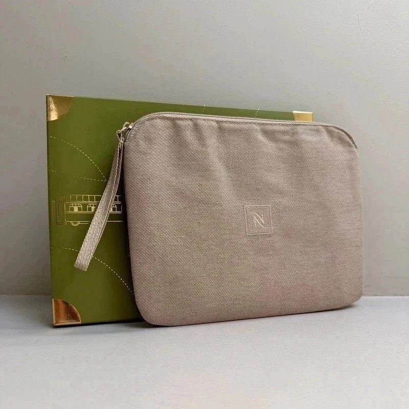 Nespresso Travel Pouch Original Collection – nieuw, Ophalen of Verzenden, Nieuw, Beige, Heer of Dame