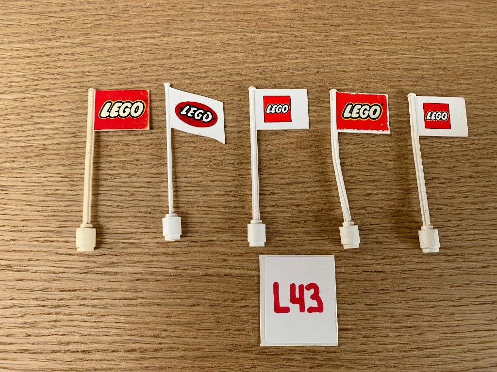 LEGO L43: VLAGGENVARIA LOGO LEGO, Enlèvement ou Envoi, Utilisé, Lego