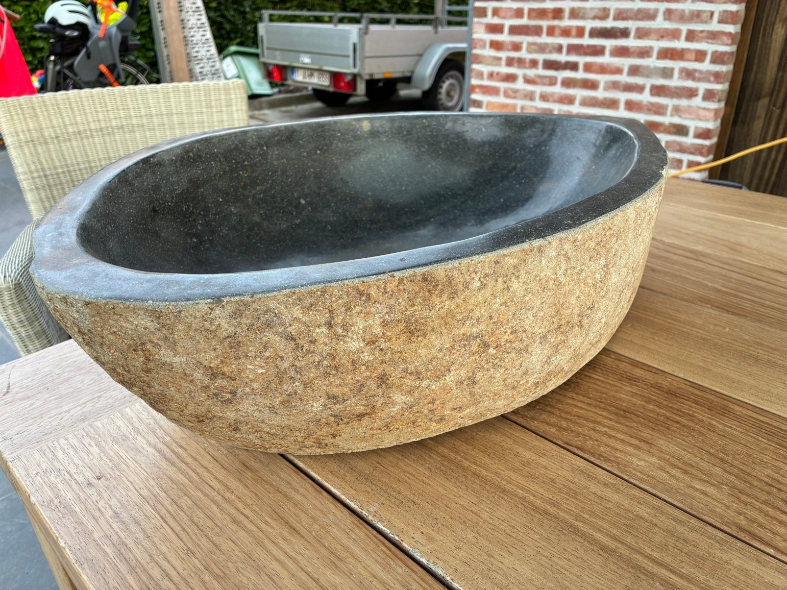 Lavabo en pierre, Enlèvement, Comme neuf