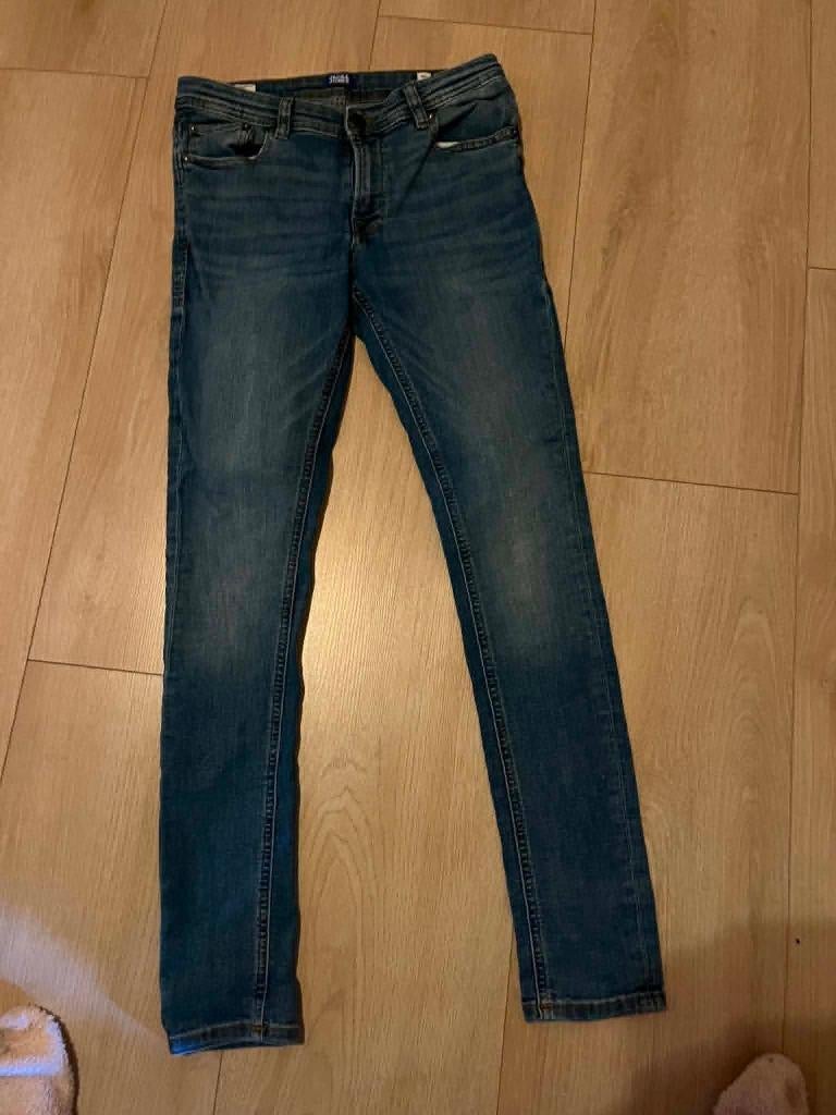 blauwe jeans jack jones maat 164, Enfants & Bébés, Vêtements enfant | Taille 164, Pantalon, Garçon, Enlèvement ou Envoi, Utilisé
