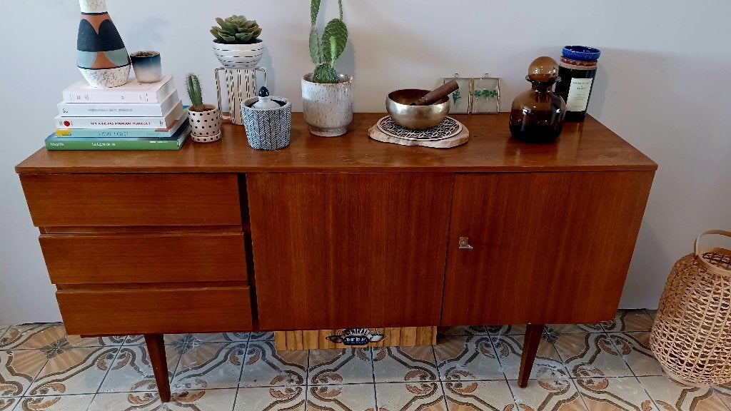 Buffet / Enfilade vintage, Maison & Meubles, Armoires | Buffets, Avec tiroir(s), 25 à 50 cm, Moins de 100 cm, Vintage