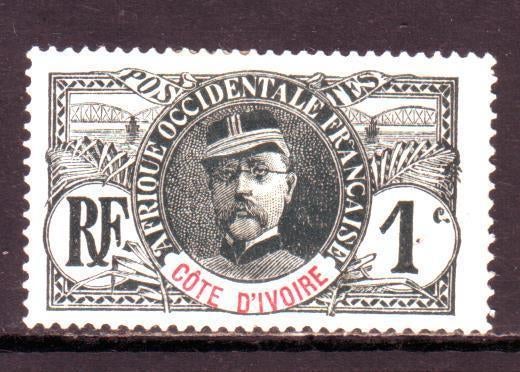 Postzegels Franse kolonies (7) : Ivoorkust, Postzegels en Munten, Postzegels | Afrika, Gestempeld, Overige landen, Ophalen of Verzenden