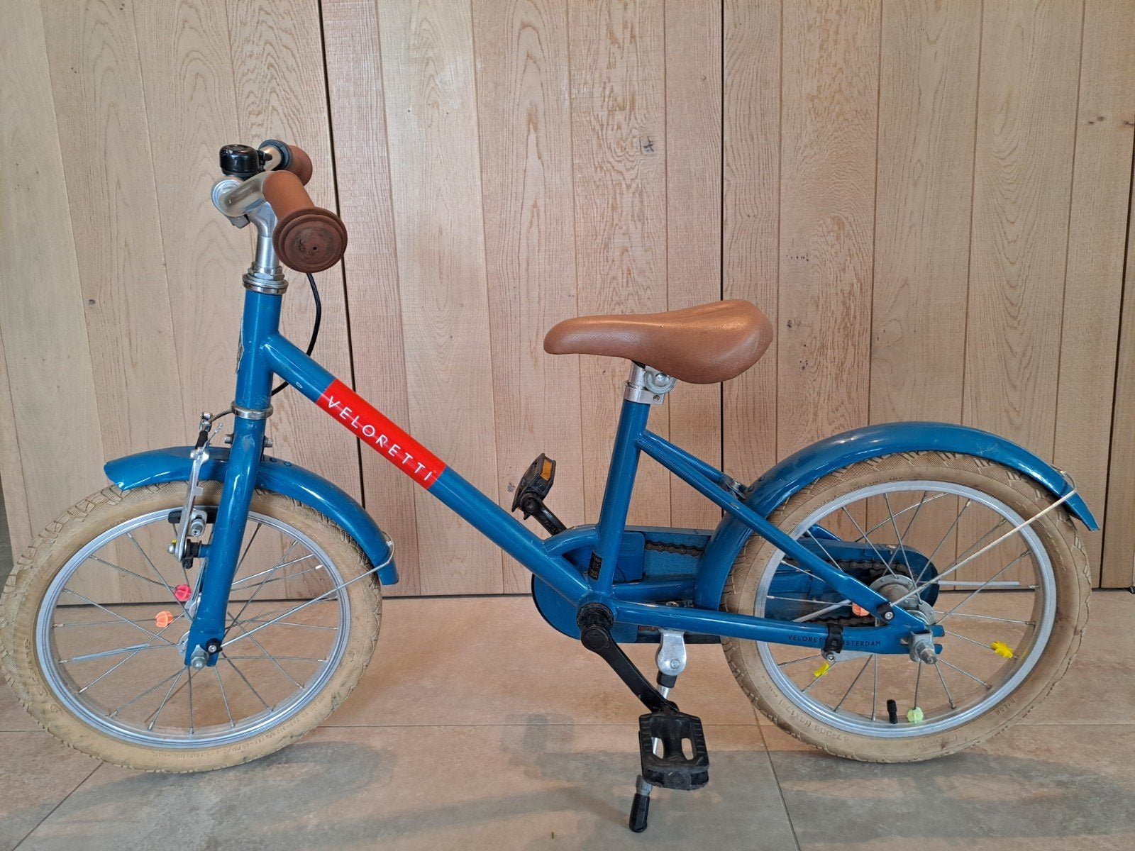 kinderfiets, Ophalen