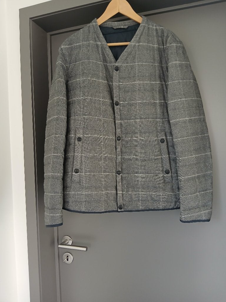 Jas heren massimo dutti maat large, Maat 52/54 (L), Ophalen of Verzenden, Massimo Dutti, Grijs