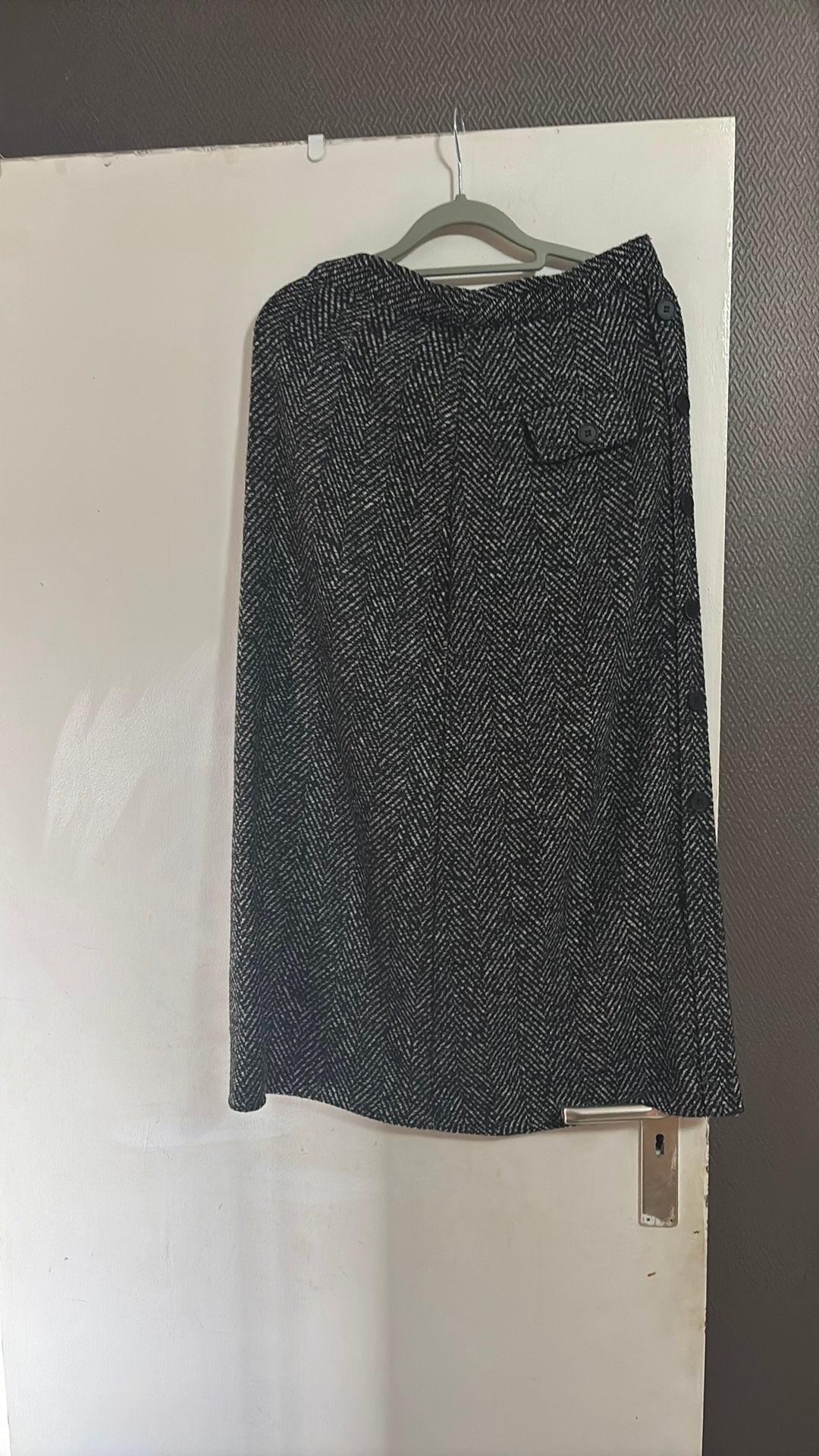 Jupe longue hiver, Kleding | Dames, Ophalen of Verzenden, Zo goed als nieuw, Maat 38/40 (M), Zwart
