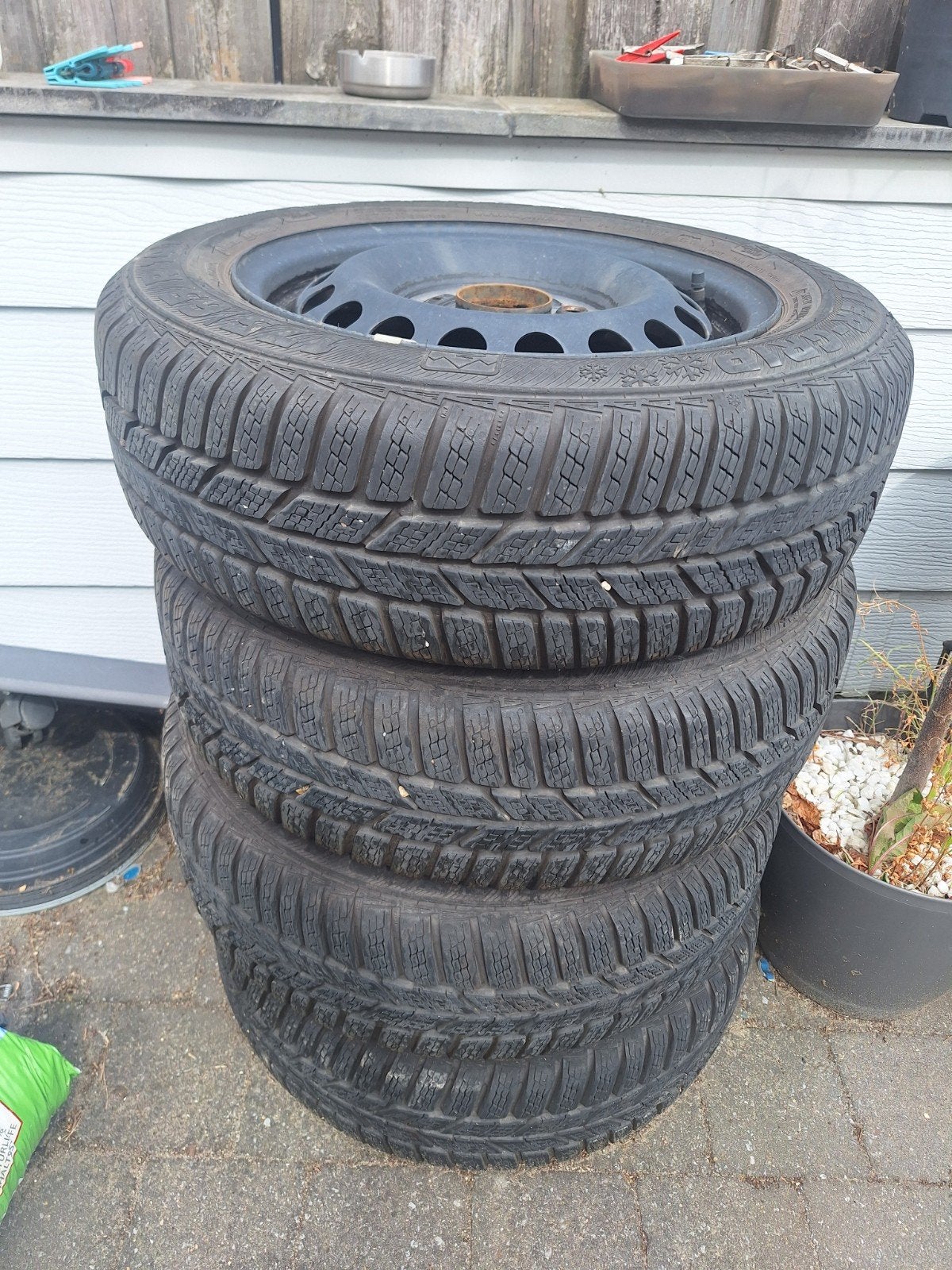 Winterbanden Semperit Master-grip 175/65 R 14 T, Ophalen