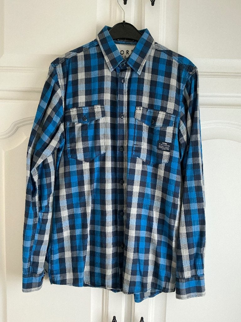 6 hemden Gaastra, Angelo Litrico, Jack & Jones, WE, Kleding | Heren, Overhemden, Gaastra, Blauw, Zo goed als nieuw, Halswijdte 39/40 (M)