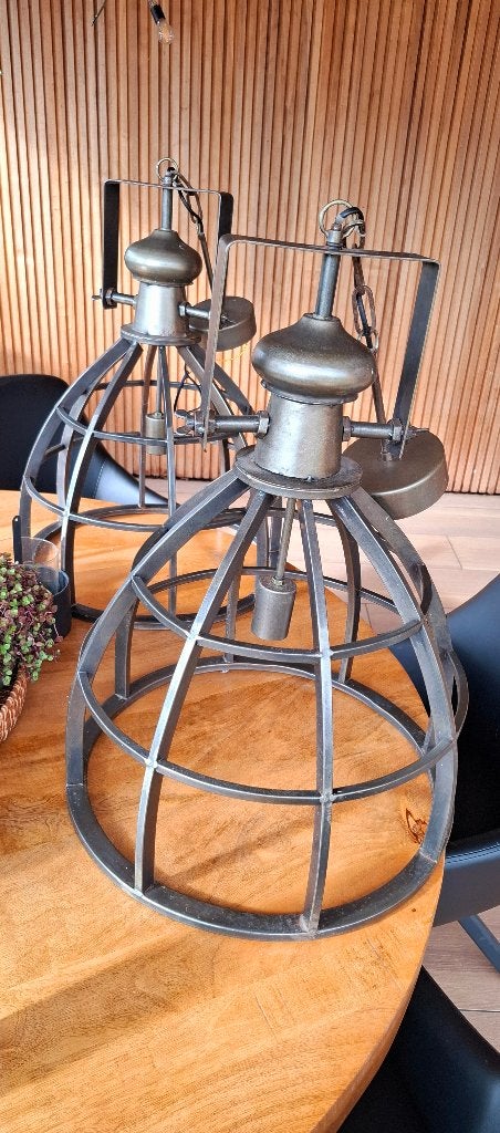 Plafondlamp, Maison & Meubles, Lampes | Plafonniers, 47 cm, Industriel, Enlèvement, E27 (grand)