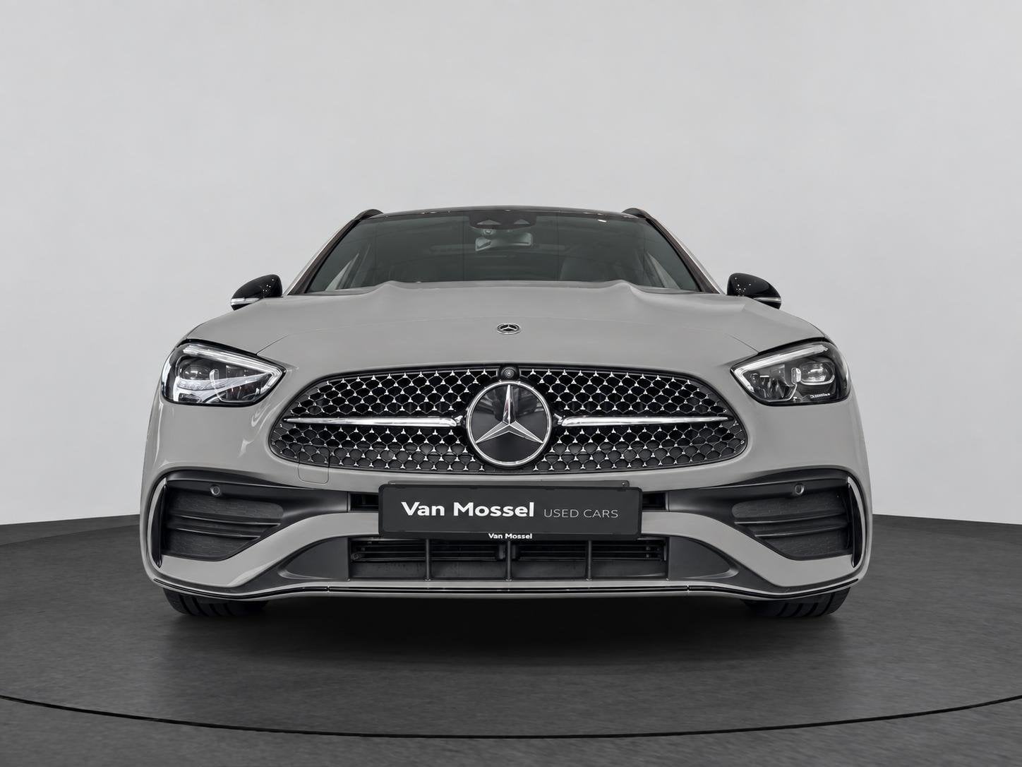 Mercedes-Benz C-Klasse 300 e AMG Line Estate + LEDER TWO TON, Autos, Argent ou Gris, Achat, 1800 kg, Automatique