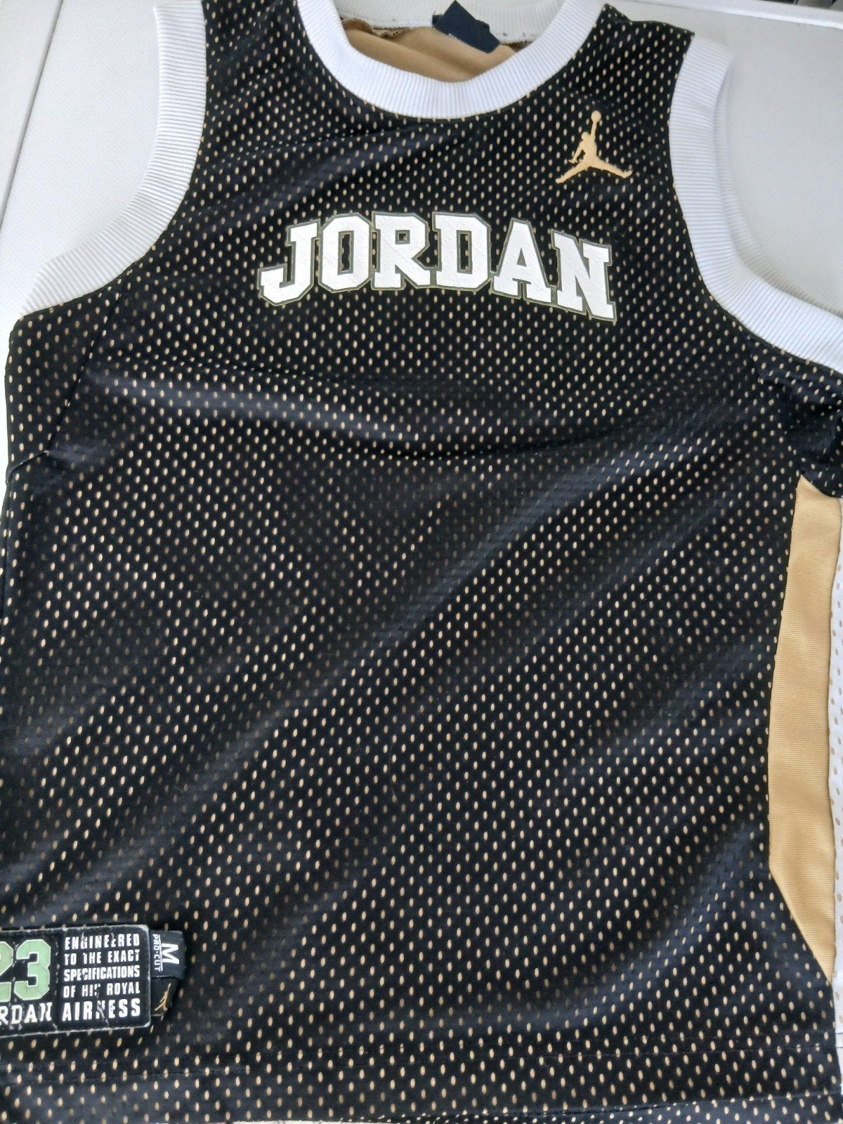 Nike Jordan Basketball Jersey Black 10-12 jaar, Ophalen
