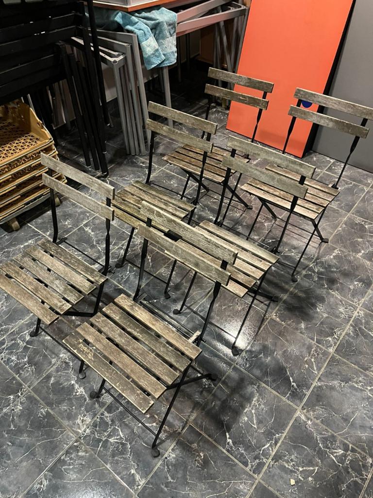 Terras stoelen, Ophalen of Verzenden