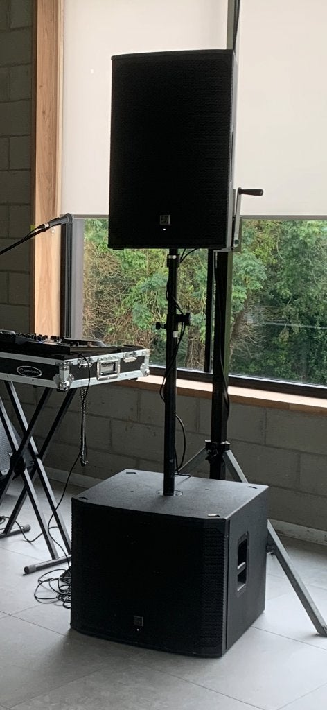 Electro Voice Ekx set, Gebruikt, Speakerset, Ophalen, 150 watt of meer